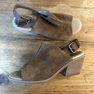 Sofft Suede Slingback Heel Size 10